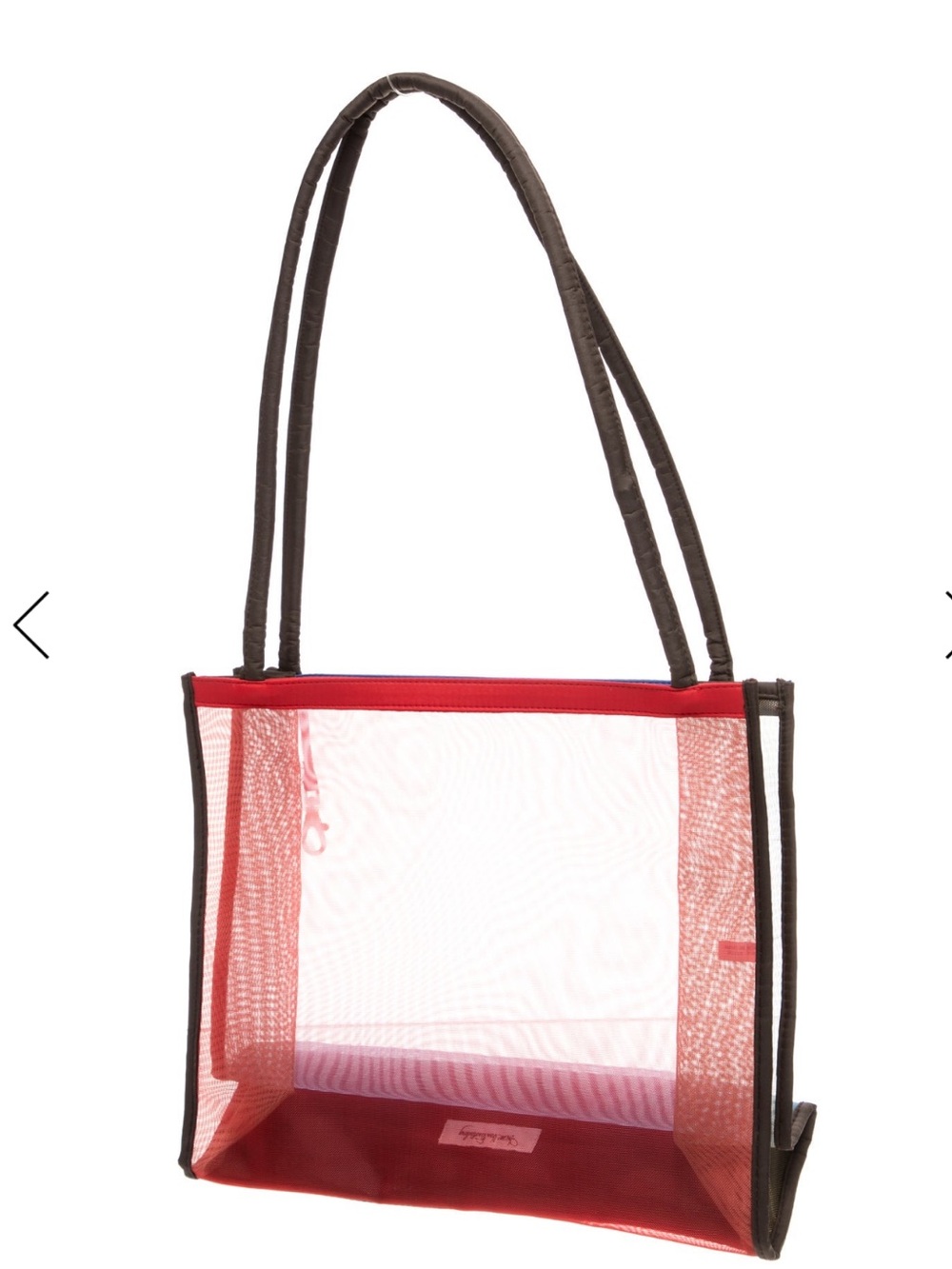 Vintage Diane von Furstenberg Mesh Tote Multicolor
